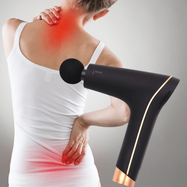 IWAO Pi Massagepistol - perfekt massage til smerter i nakke